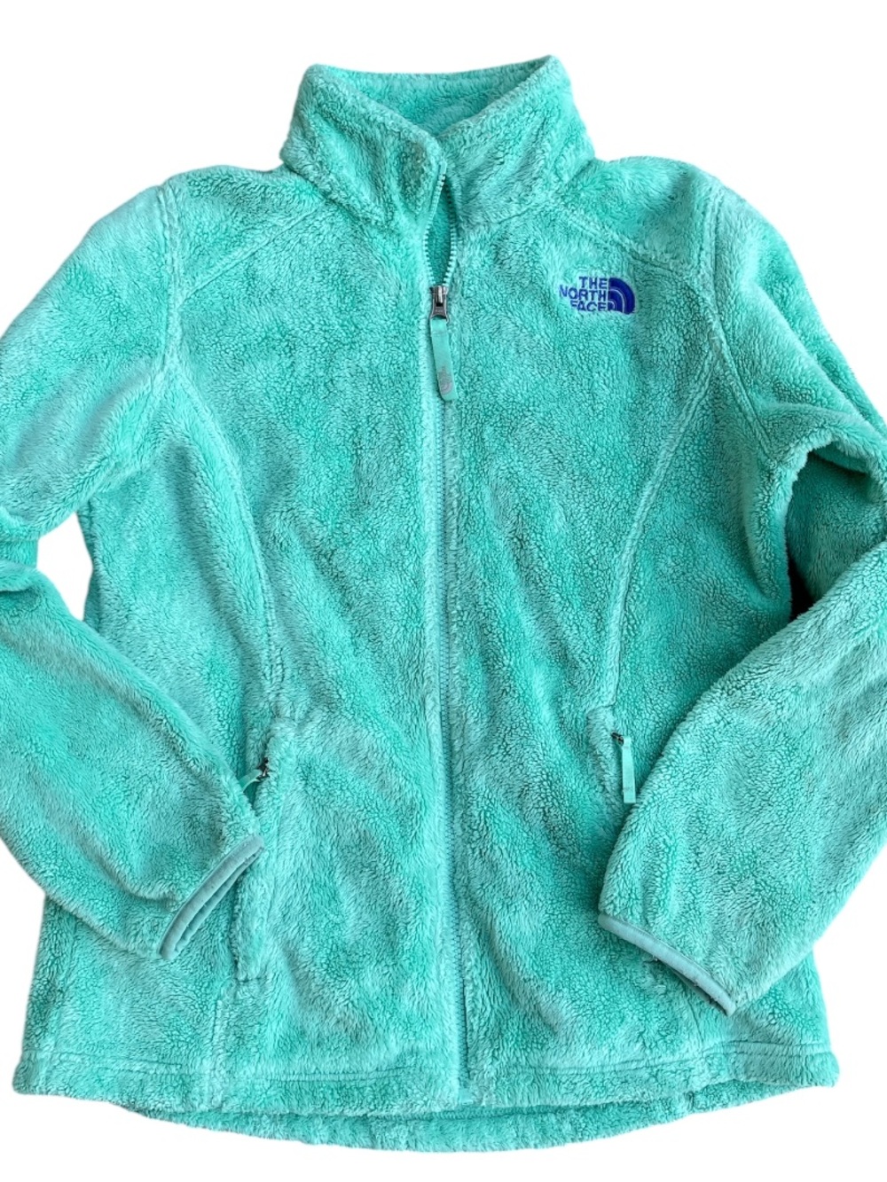 The North face fuzzy  Osito fleece girls  youth jacket size 14-16